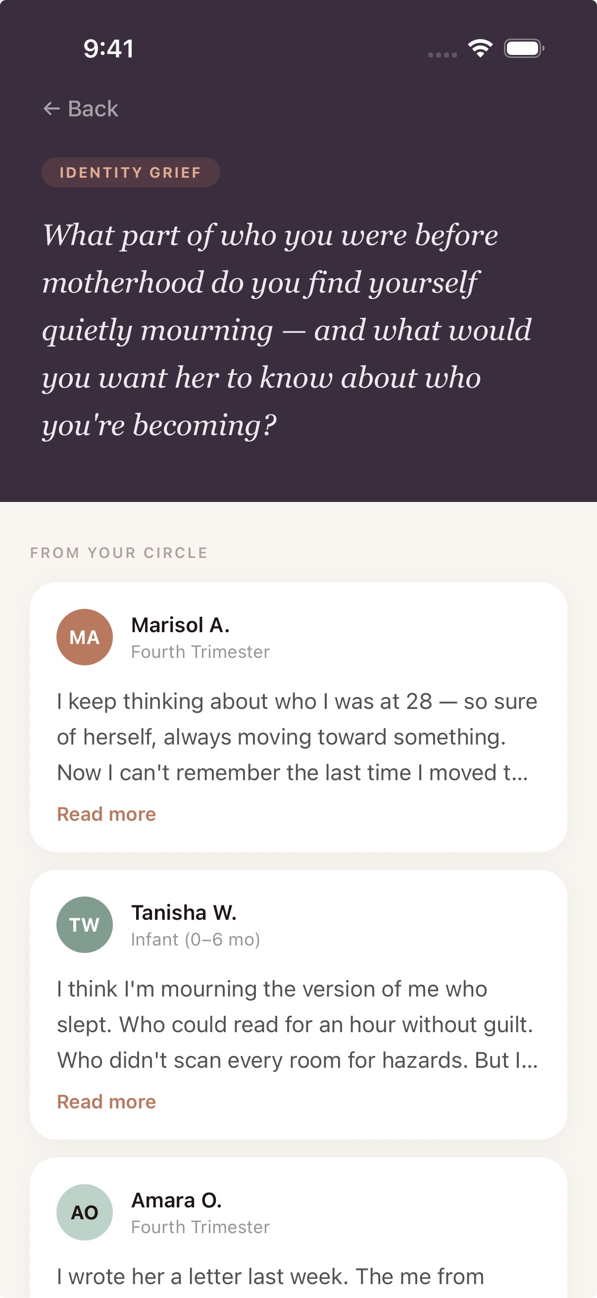 Circle chat